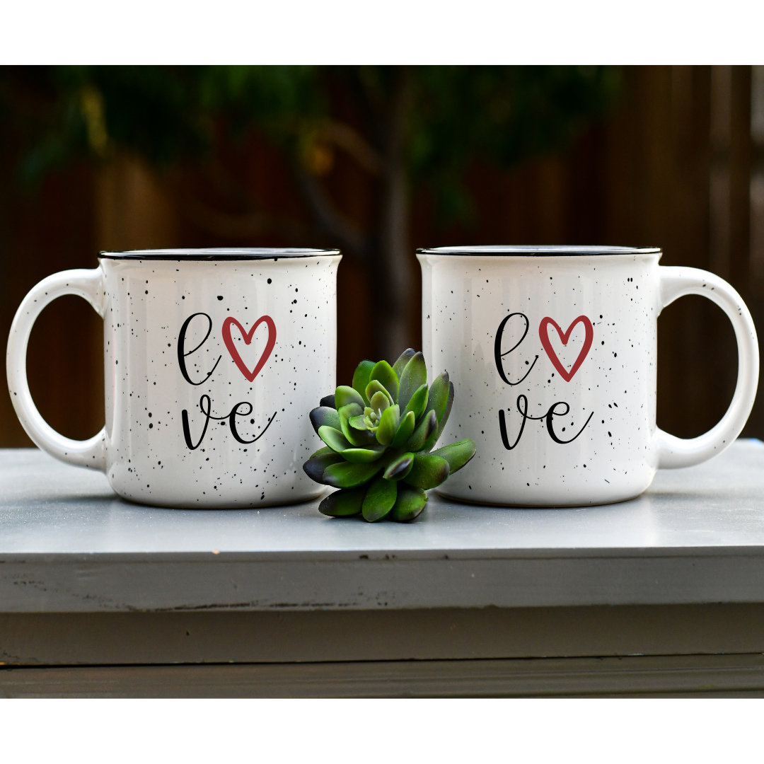 Give Love Coffee Mug