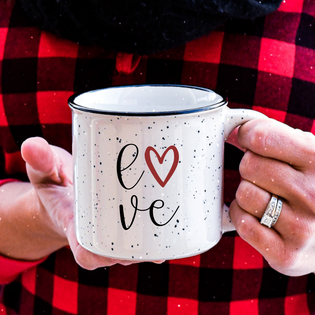 Give Love Coffee Mug